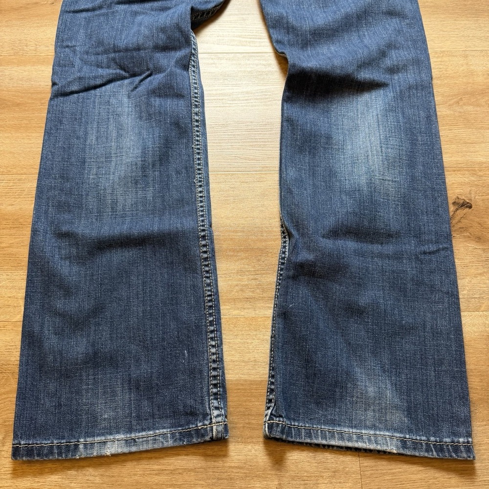 Cinch Jeans Men 32x32 Blue Ian Bootcut Stretch Denim Western Cowboy Rodeo Casual - Picture 5 of 13